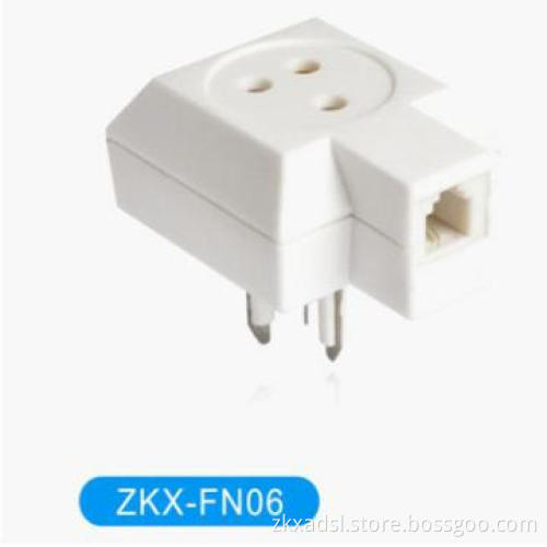 Finland 3Pin Telephone plug with Modular